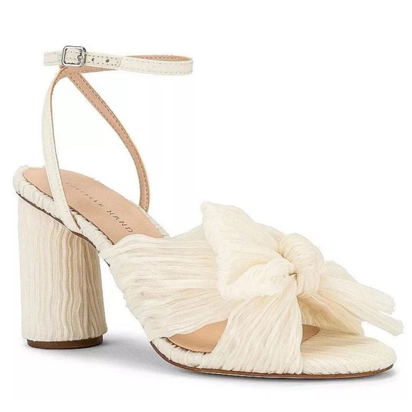 Loeffler Randall Shoes - Loeffler Randall Camilla pleated pearl bow sandals 12